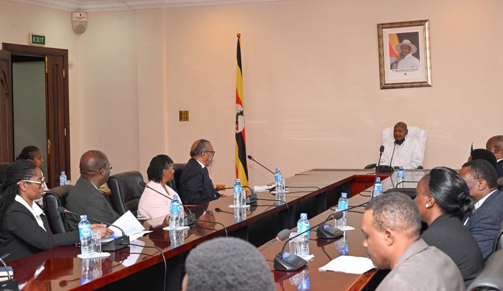 President Museveni Meets WHO Director-General Dr Tedros Adhanom - SH Entebbe - 08-Jun-2026