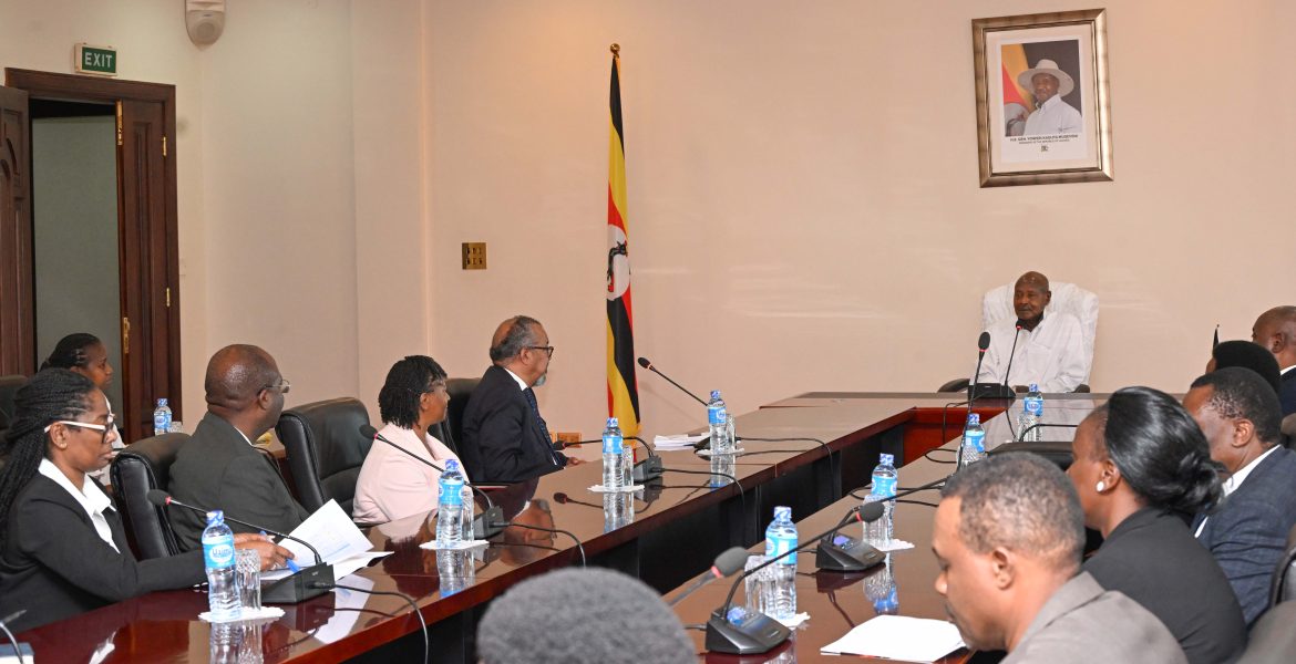 President Museveni Meets WHO Director-General Dr Tedros Adhanom - SH Entebbe - 08-Jun-2026
