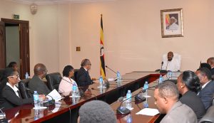 President Museveni Meets WHO Director-General Dr Tedros Adhanom - SH Entebbe - 08-Jun-2026