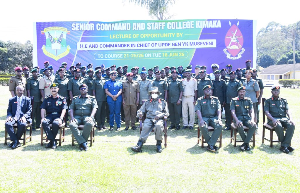 President Museveni Passes Out Army Officers - Senior Staff College-Kimaka, Jinja – 16-Jun-2026
