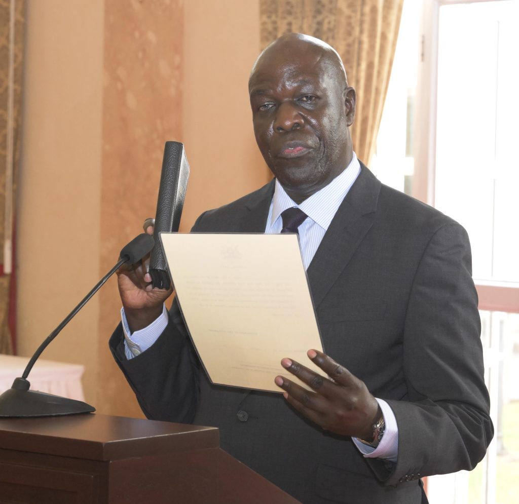 President Museveni Presides Over Swearing-In Ceremony Of Deputy Chief Justice Moses Kazibwe Kawumi - 12-Jun-2026