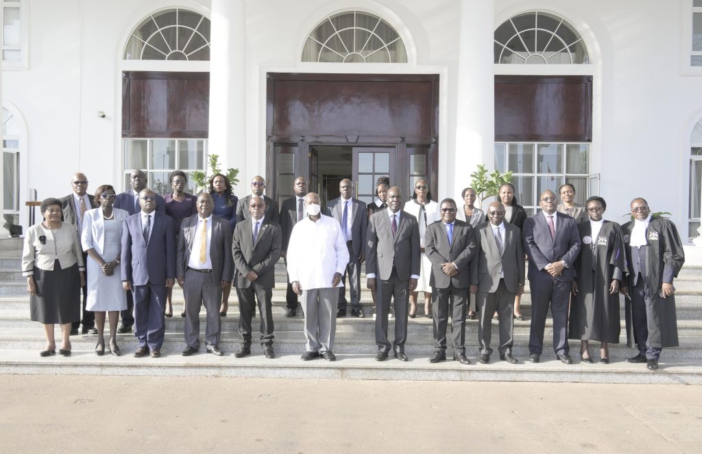 President Museveni Presides Over Swearing-In Ceremony Of Deputy Chief Justice Moses Kazibwe Kawumi - 12-Jun-2026