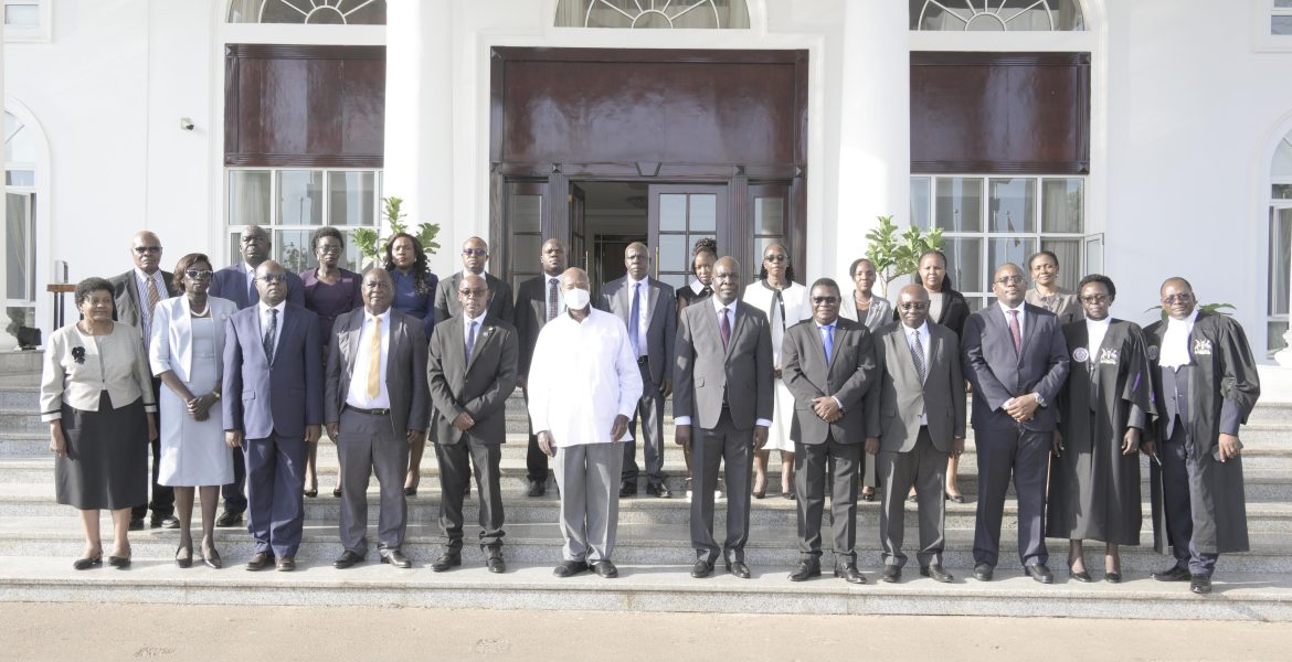 President Museveni Presides Over Swearing-In Ceremony Of Deputy Chief Justice Moses Kazibwe Kawumi - 12-Jun-2026