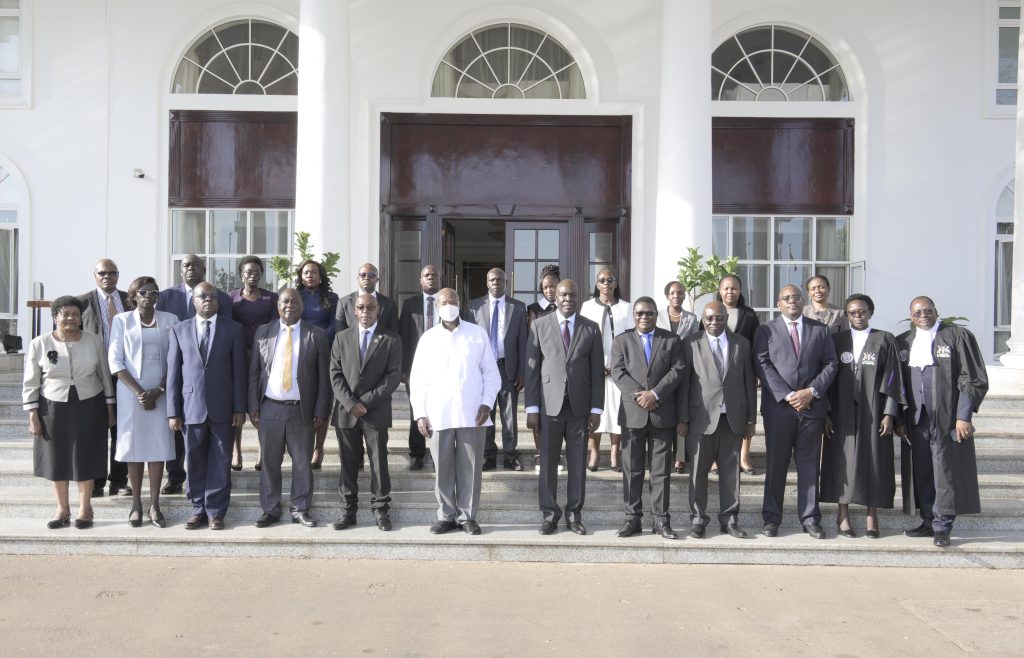 President Museveni Presides Over Swearing-In Ceremony Of Deputy Chief Justice Moses Kazibwe Kawumi - 12-Jun-2026