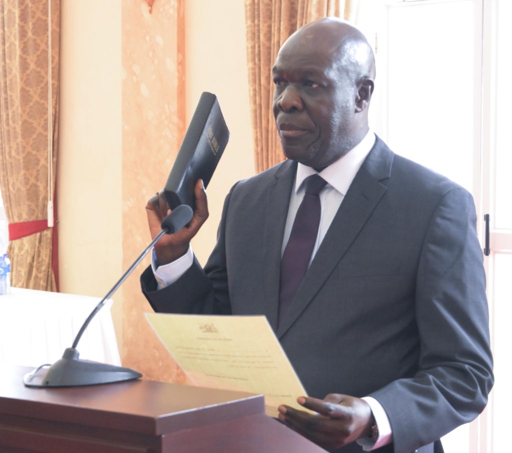 President Museveni Presides Over Swearing-In Ceremony Of Deputy Chief Justice Moses Kazibwe Kawumi - 12-Jun-2026