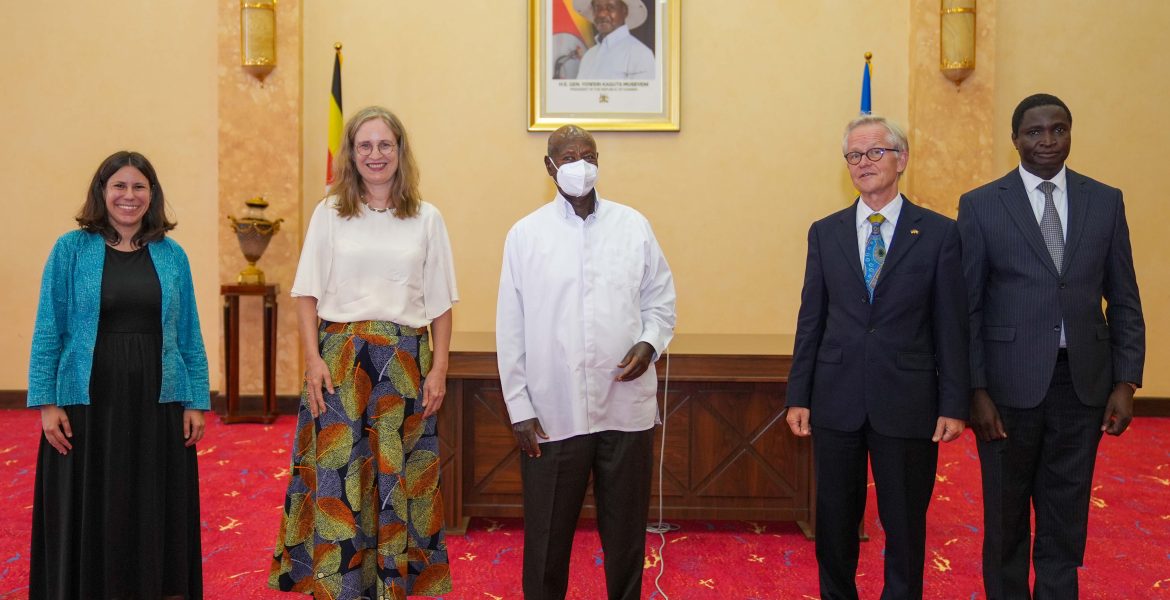 President Museveni bids farewell to Germany Ambasador H.E Matthias Schauer and delegation - 02-Jun-2026