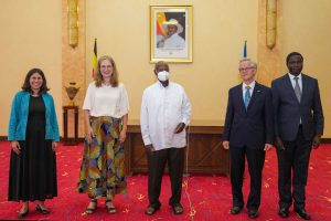 President Museveni bids farewell to Germany Ambasador H.E Matthias Schauer and delegation - 02-Jun-2026