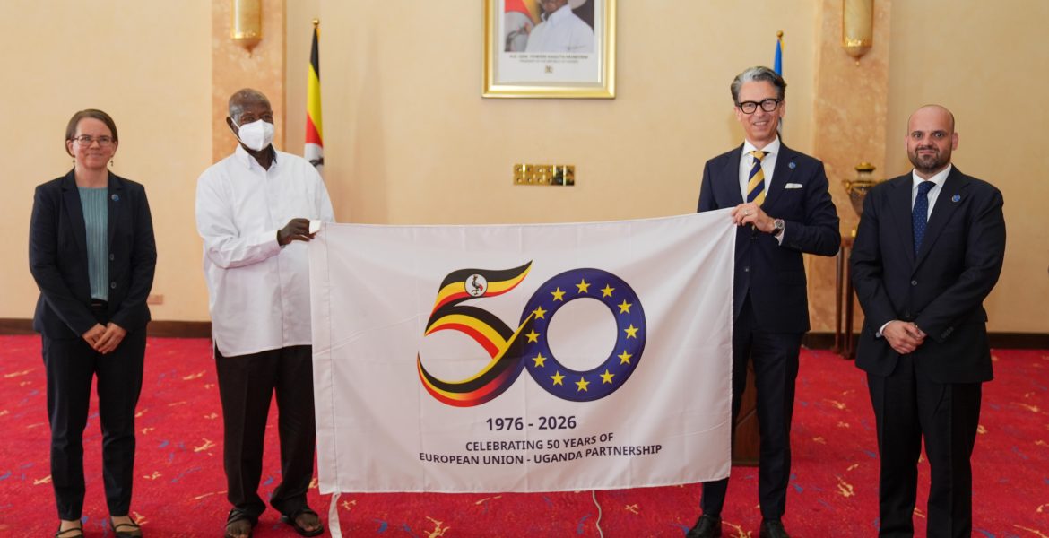 President Museveni meets EU Ambassador H.E Jan Sadek and delegation