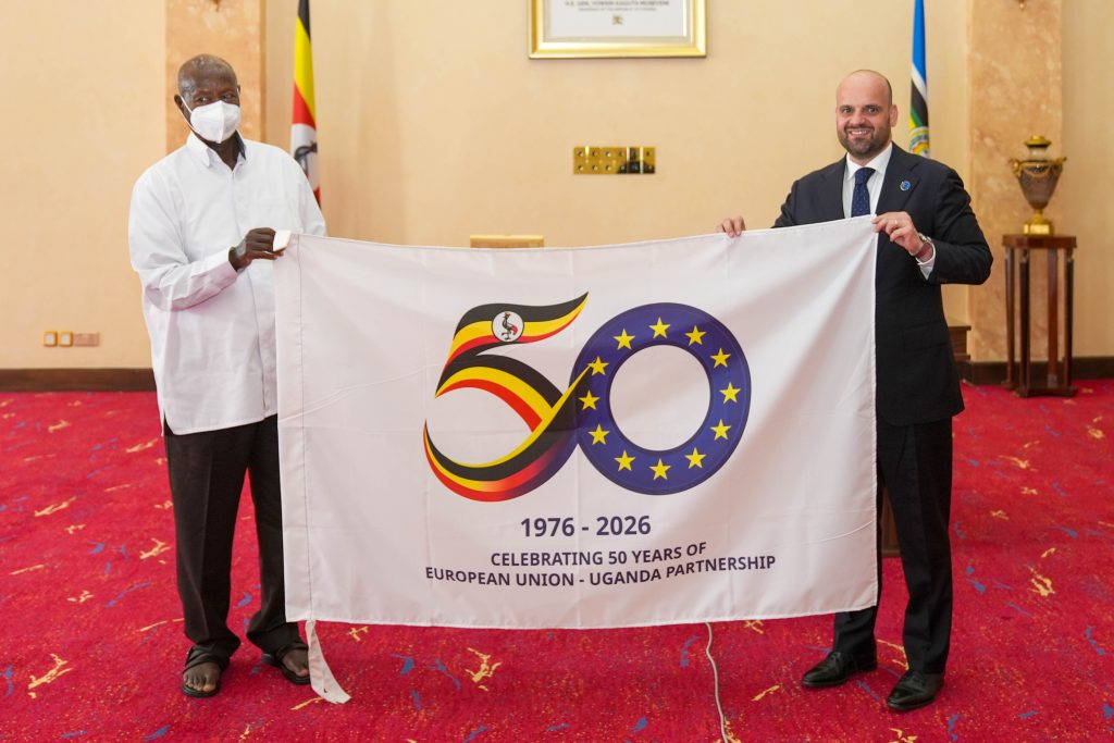 President Museveni meets EU Ambassador H.E Jan Sadek and delegation