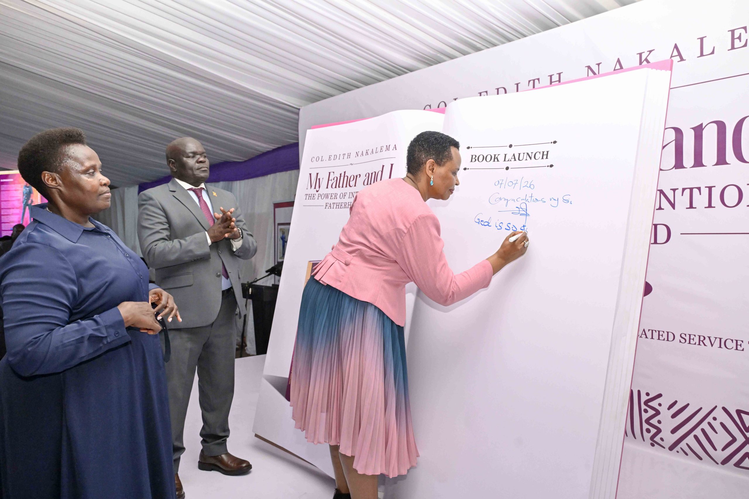 Col. Nakalema Launches Book Honouring Late Father, Rev. Eliasaph Sserwadda Col Nakalema Launches Book Honouring Late Father, Rev Eliasaph Sserwadda - Protea Hotel Kampala - 07-Jul-2026