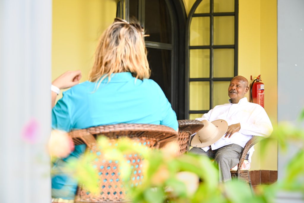President Museveni Bids Farewell To Outgoing Dutch Ambassador HE Frederieke Quispel - Kisozi Farm Gomba - 07-Jul-2026