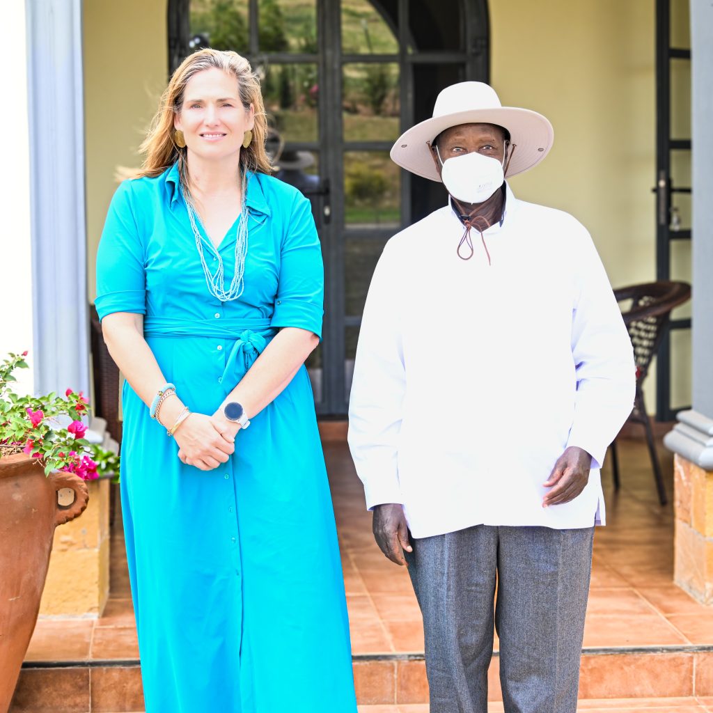 President Museveni Bids Farewell To Outgoing Dutch Ambassador HE Frederieke Quispel - Kisozi Farm Gomba - 07-Jul-2026