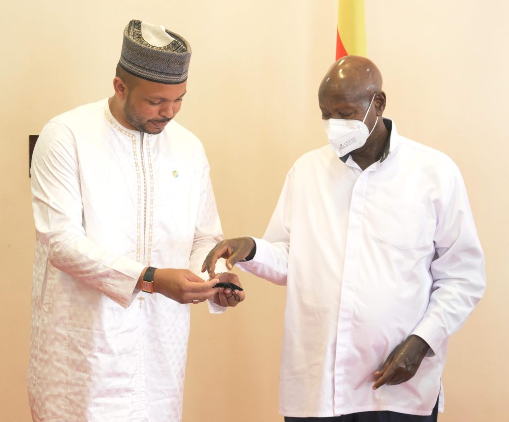 President Museveni Meets OACPS SG Moussa Saleh Batraki - State House Entebbe - 28-Jul-2026