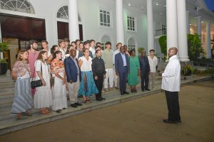 President Museveni Meets Spanish Student Volunteers - State House Entebbe - 23-Jul-2026