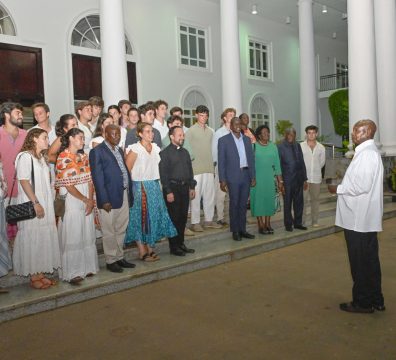 President Museveni Meets Spanish Student Volunteers - State House Entebbe - 23-Jul-2026