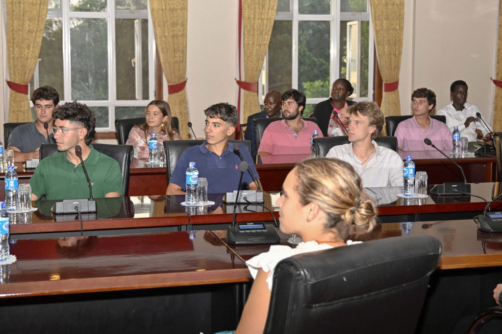 President Museveni Meets Spanish Student Volunteers - State House Entebbe - 23-Jul-2026