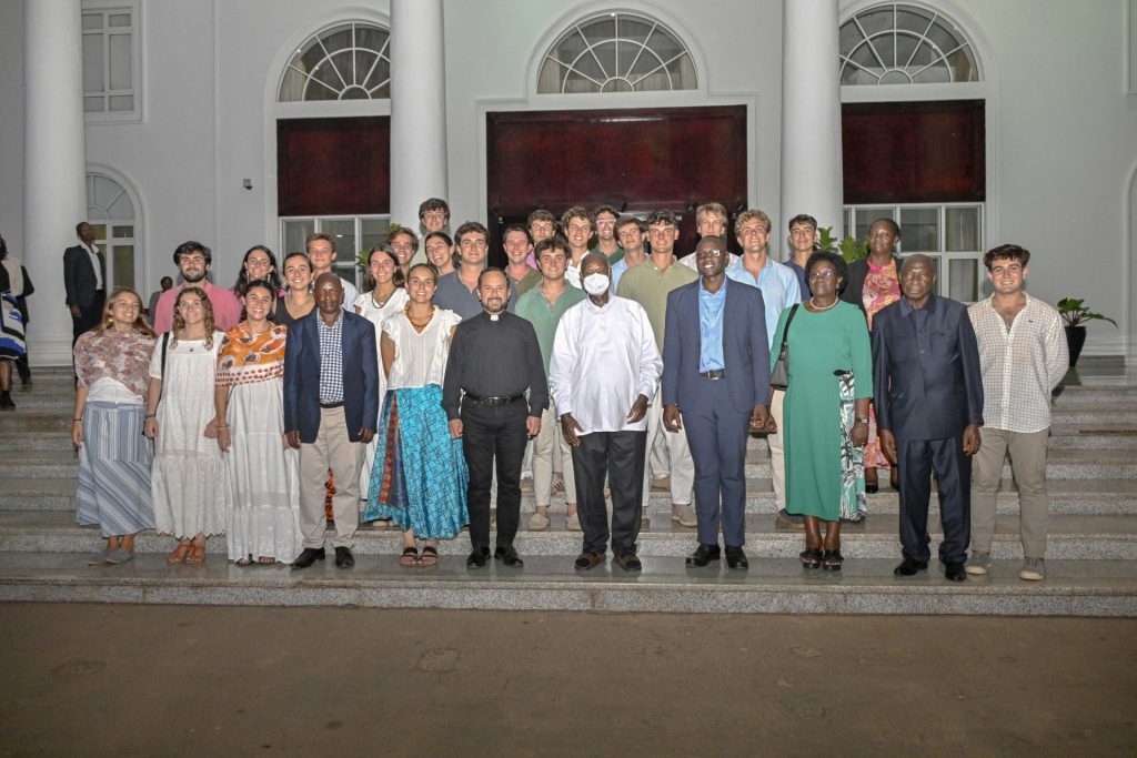 President Museveni Meets Spanish Student Volunteers - State House Entebbe - 23-Jul-2026