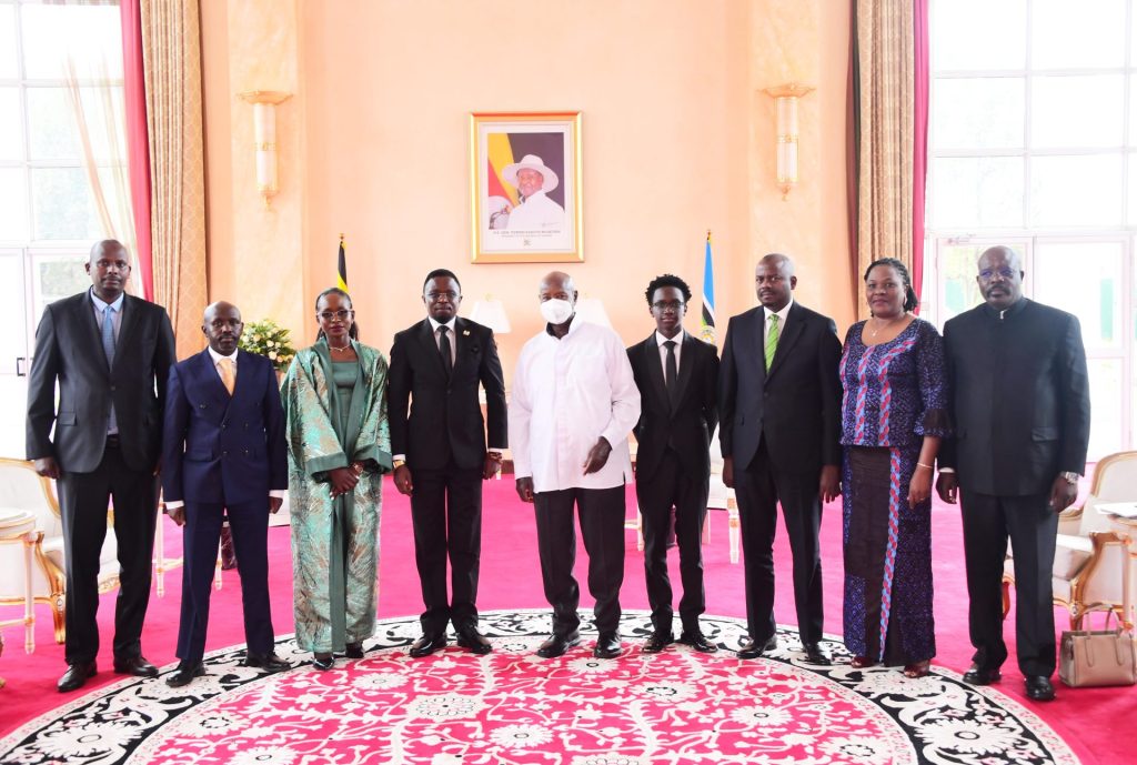 President Museveni Welcomes New Kenya High Commissioner - State House Entebbe - 29-Jul-2026