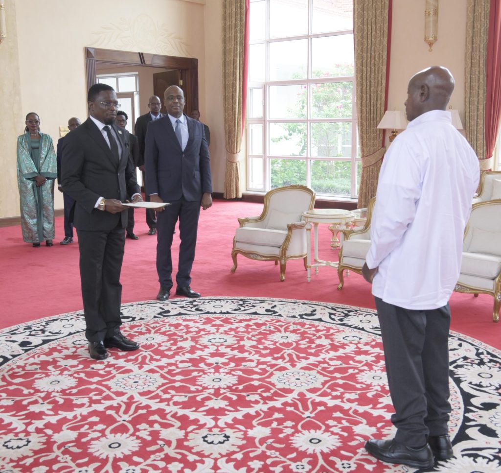President Museveni Welcomes New Kenya High Commissioner - State House Entebbe - 29-Jul-2026