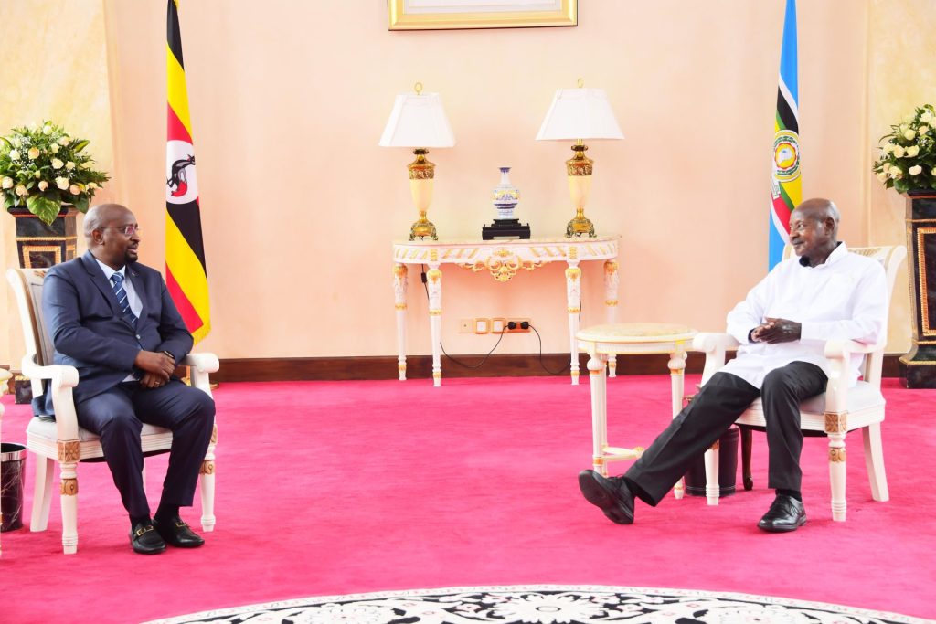 President Museveni Welcomes New Namibia High Commissioner - State House Entebbe - 29-Jul-2026