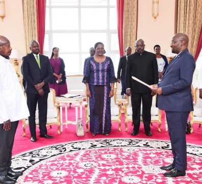 President Museveni Welcomes New Namibia High Commissioner - State House Entebbe - 29-Jul-2026