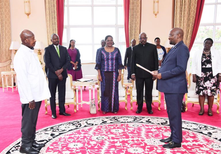 President Museveni Welcomes New Namibia High Commissioner - State House Entebbe - 29-Jul-2026