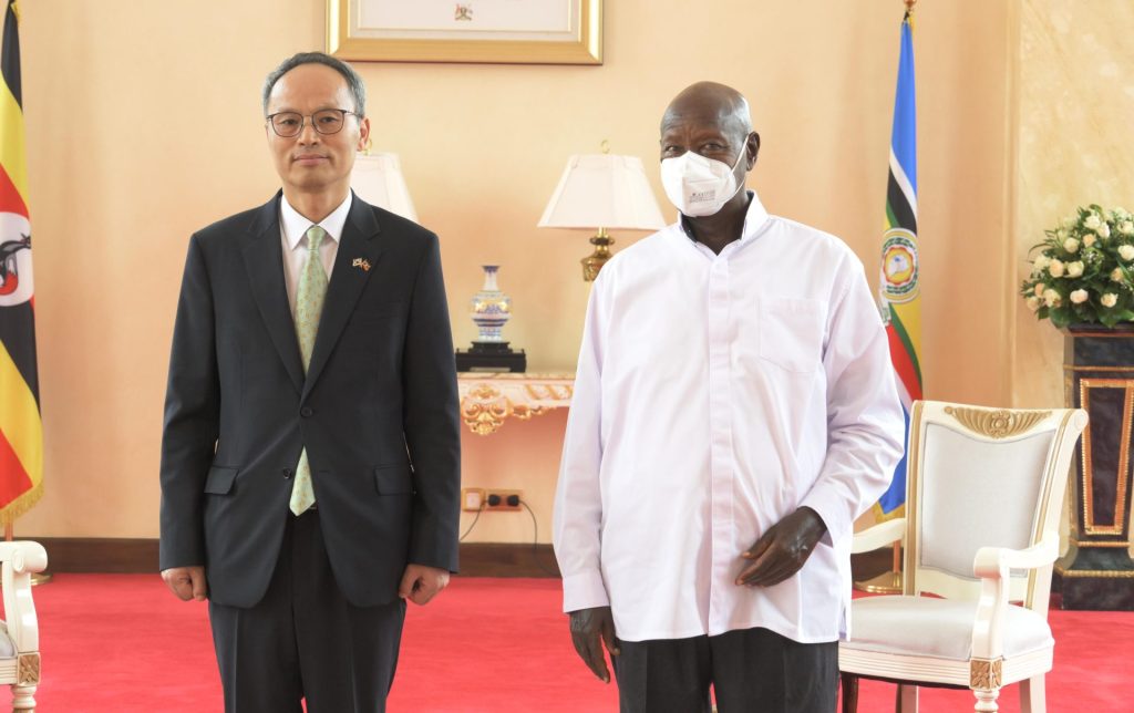 President Museveni Welcomes New South Korea Ambassador - State House Entebbe - 29-Jul-2026
