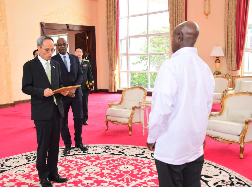 President Museveni Welcomes New South Korea Ambassador - State House Entebbe - 29-Jul-2026