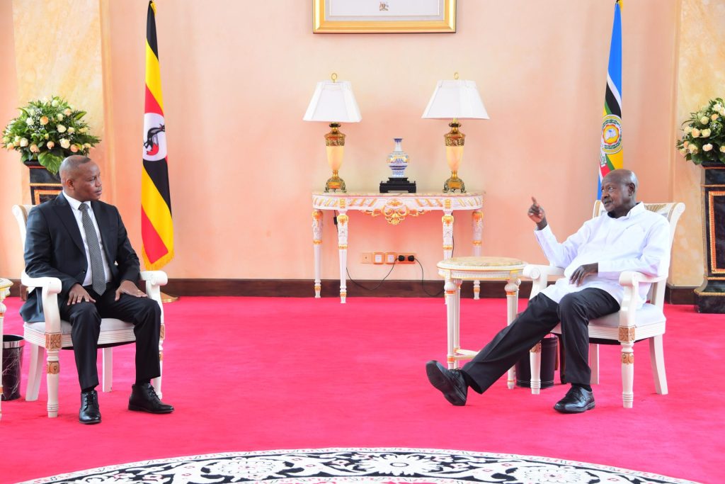 President Museveni Welcomes New Tanzania High Commissioner - State House Entebbe - 29-Jul-2026
