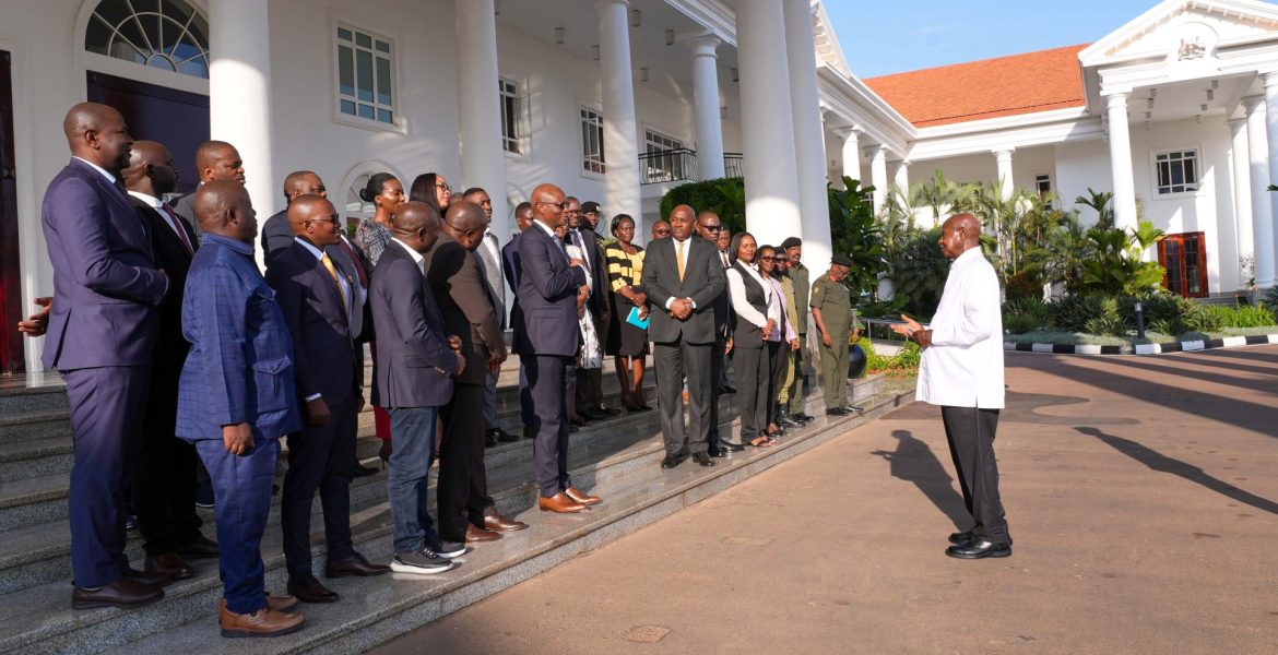 President Museveni meets DRC Special envoy at State House - Entebbe - 22-Jul-2026