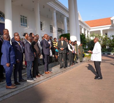 President Museveni meets DRC Special envoy at State House - Entebbe - 22-Jul-2026