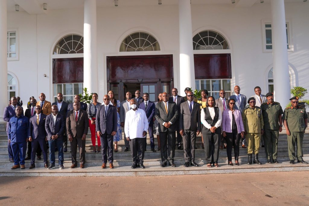 President Museveni meets DRC Special envoy at State House - Entebbe - 22-Jul-2026 