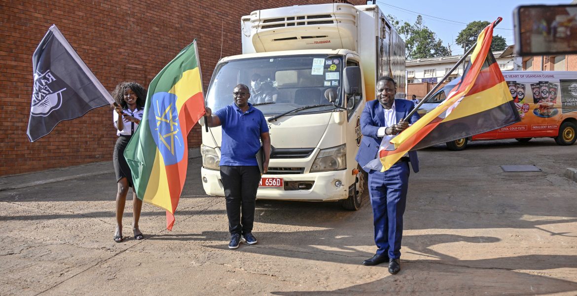 Senior Presidential Advisor on Agricultural Value Addition flags off processed Ugandan Beef to Ethiopia - 02-Jul-2026