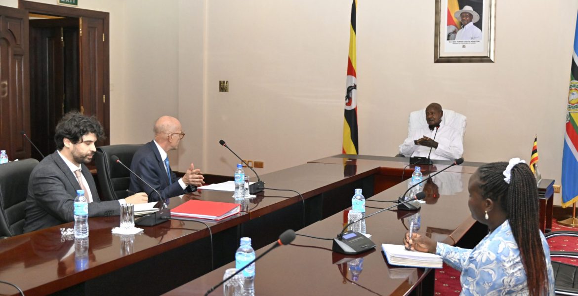 Ambassador of Italy to Uganda, HE Mauro Massoni Meets President Museveni - State House Entebbe - 27-Aug-2026