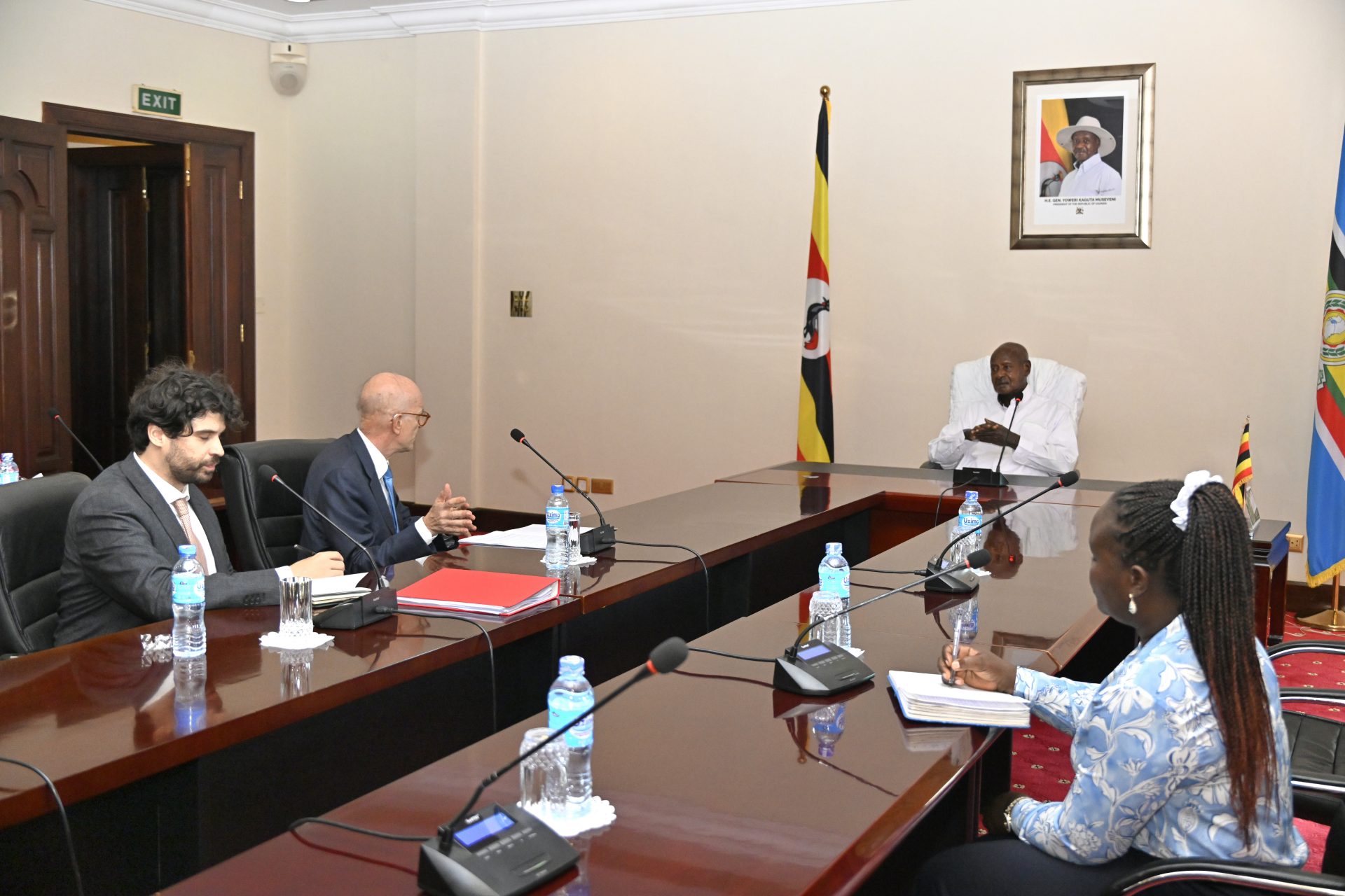 Ambassador of Italy to Uganda, HE Mauro Massoni Meets President Museveni - State House Entebbe - 27-Aug-2026