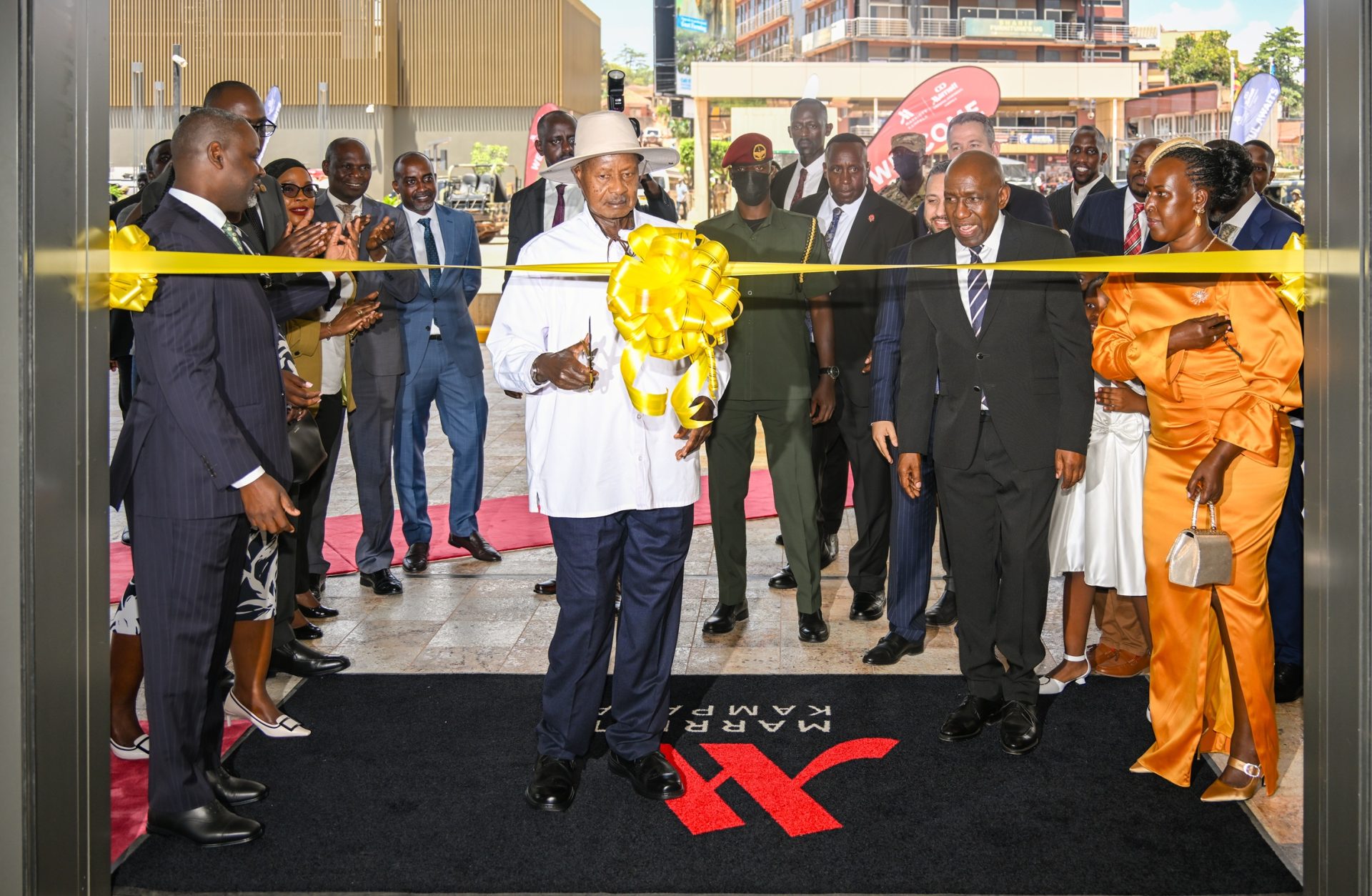 President Museveni At Kampala Marriott Hotel Inauguration - Nsambya - 27-Aug-2026