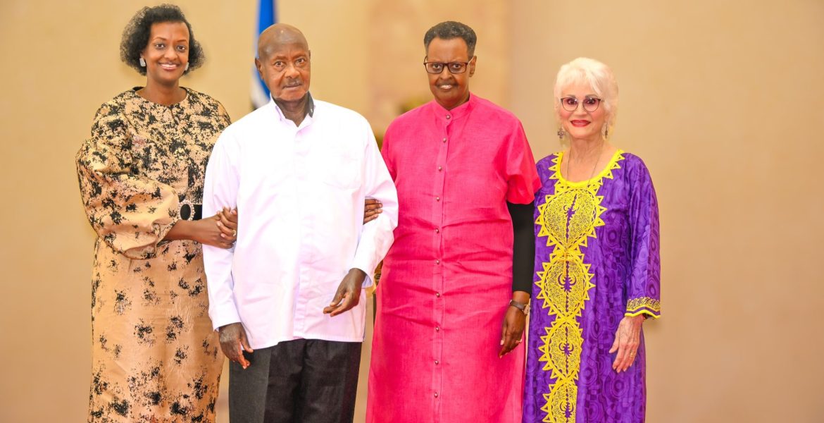 President Museveni, First Lady Janet Host Dr Ladonna Osborn - State House Entebbe - 19-Aug-2026