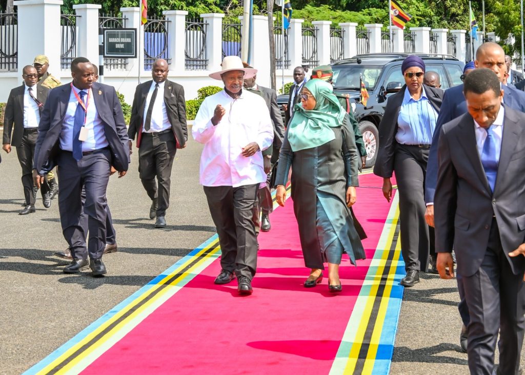 President Museveni In Tanzania For A 2-Day Tour - Darelsalaam - 06-Aug-2026
