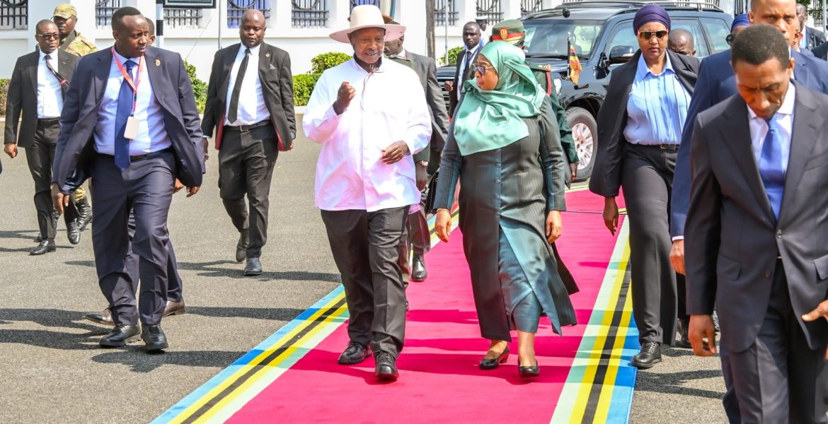 President Museveni In Tanzania For A 2-Day Tour - Darelsalaam - 06-Aug-2026