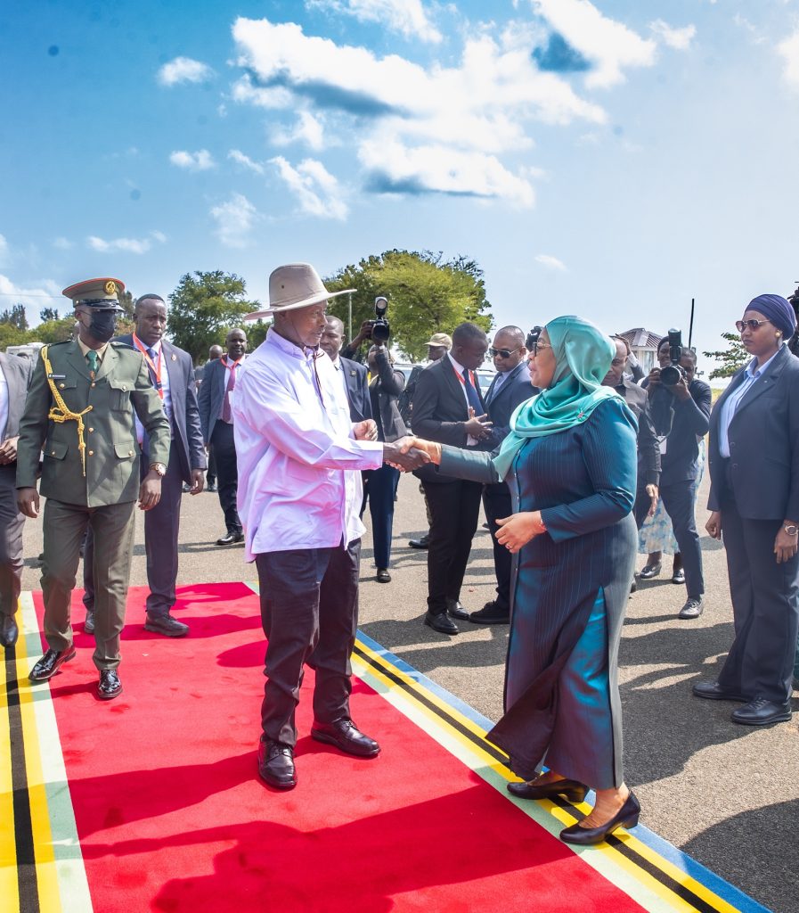 President Museveni In Tanzania For A 2-Day Tour - Darelsalaam - 06-Aug-2026 