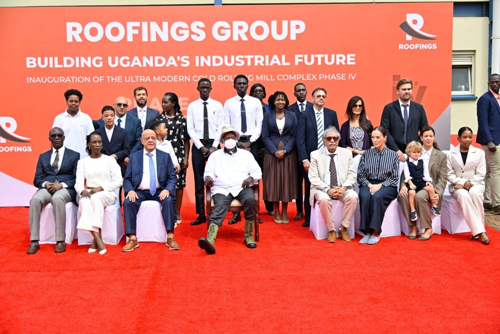 President Museveni Inaugurates Phase IV Level 2 of the Ultra-Modern Rolling Mill Complex at Roofings - Namanve - 25-Aug-2026