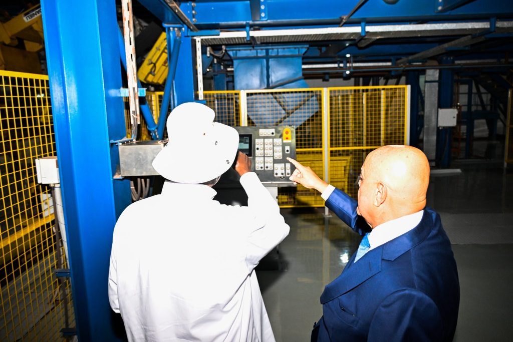 President Museveni Inaugurates Phase IV Level 2 of the Ultra-Modern Rolling Mill Complex at Roofings - Namanve - 25-Aug-2026