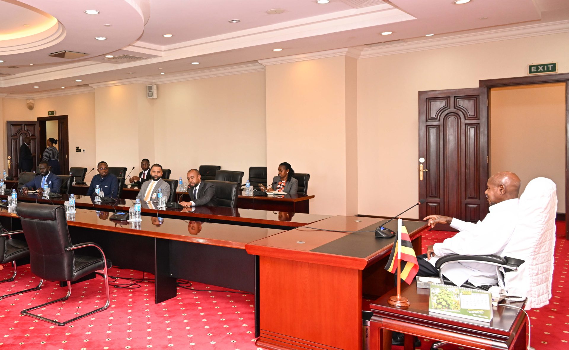 President Museveni Meets Tanzanian Delegation - State House Entebbe - 24-Aug-2026