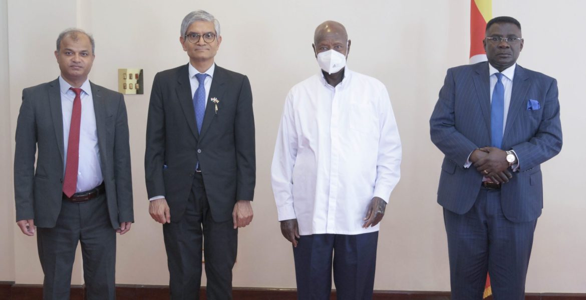 President Museveni Bids Farewell To Outgoing Indian High Commissioner HE Upender Singh Rawat - 21-Sep-2026