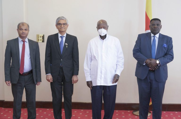 President Museveni Bids Farewell To Outgoing Indian High Commissioner President Museveni Bids Farewell To Outgoing Indian High Commissioner HE Upender Singh Rawat - 21-Sep-2026