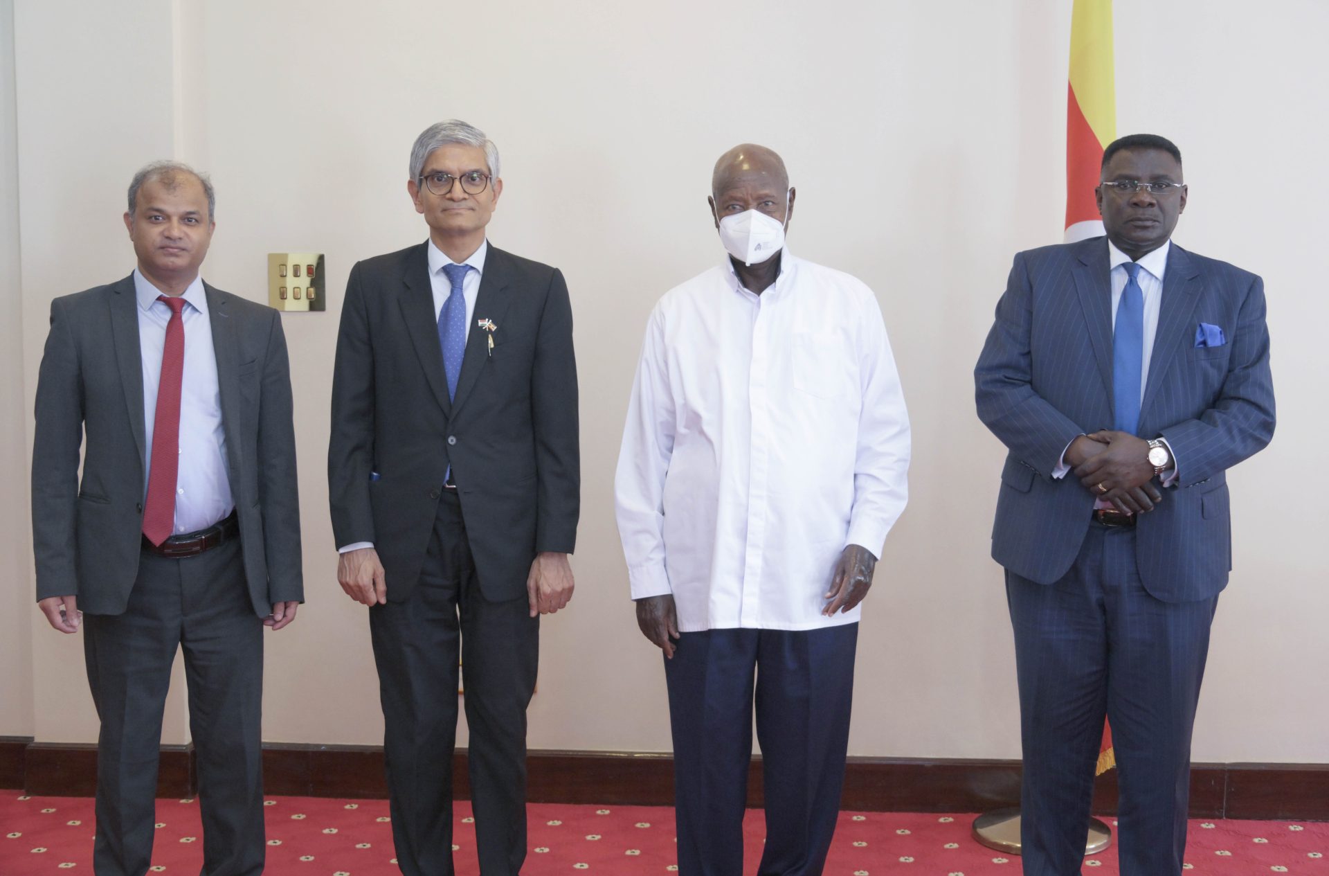 President Museveni Bids Farewell To Outgoing Indian High Commissioner HE Upender Singh Rawat - 21-Sep-2026