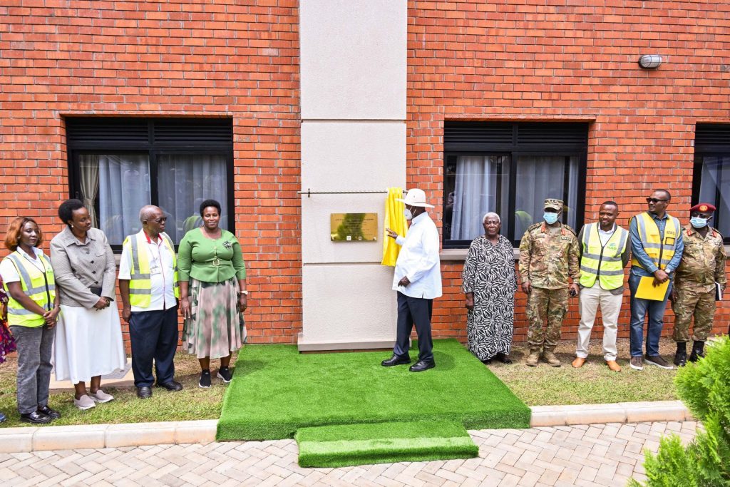 President Museveni Commissions New SFC Accommodation Facilities In Nakasero