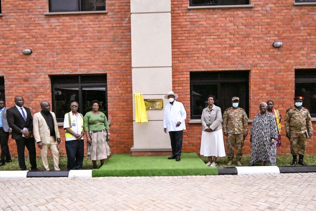President Museveni Commissions New SFC Accommodation Facilities In Nakasero