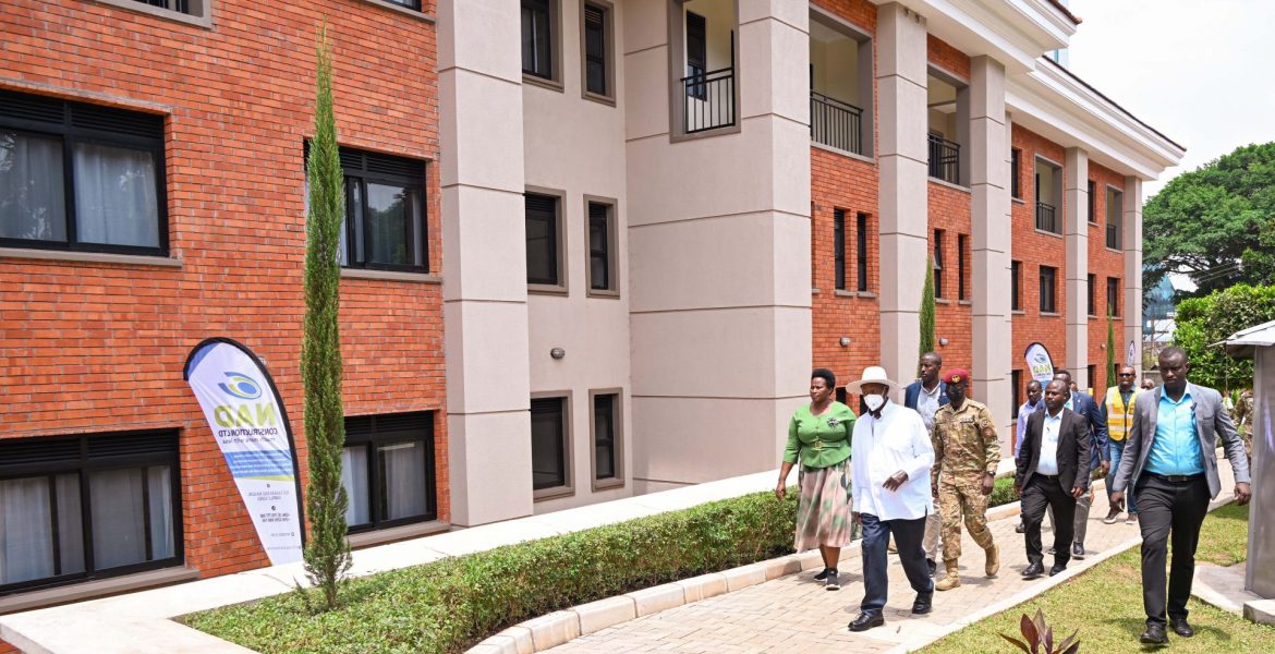 President Museveni Commissions New SFC Accommodation Facilities In Nakasero