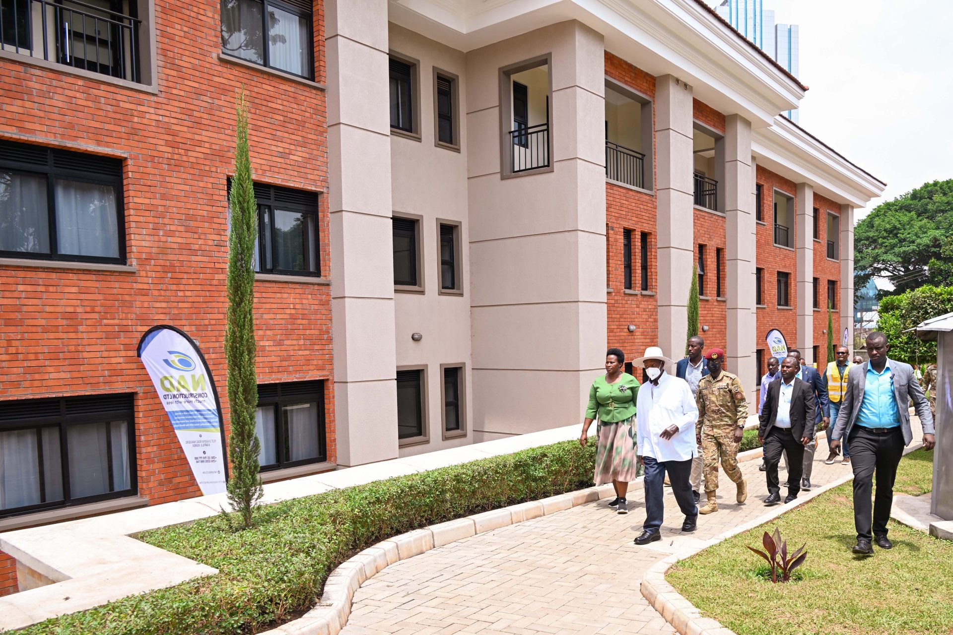 President Museveni Commissions New SFC Accommodation Facilities In Nakasero President Museveni Commissions New SFC Accommodation Facilities In Nakasero